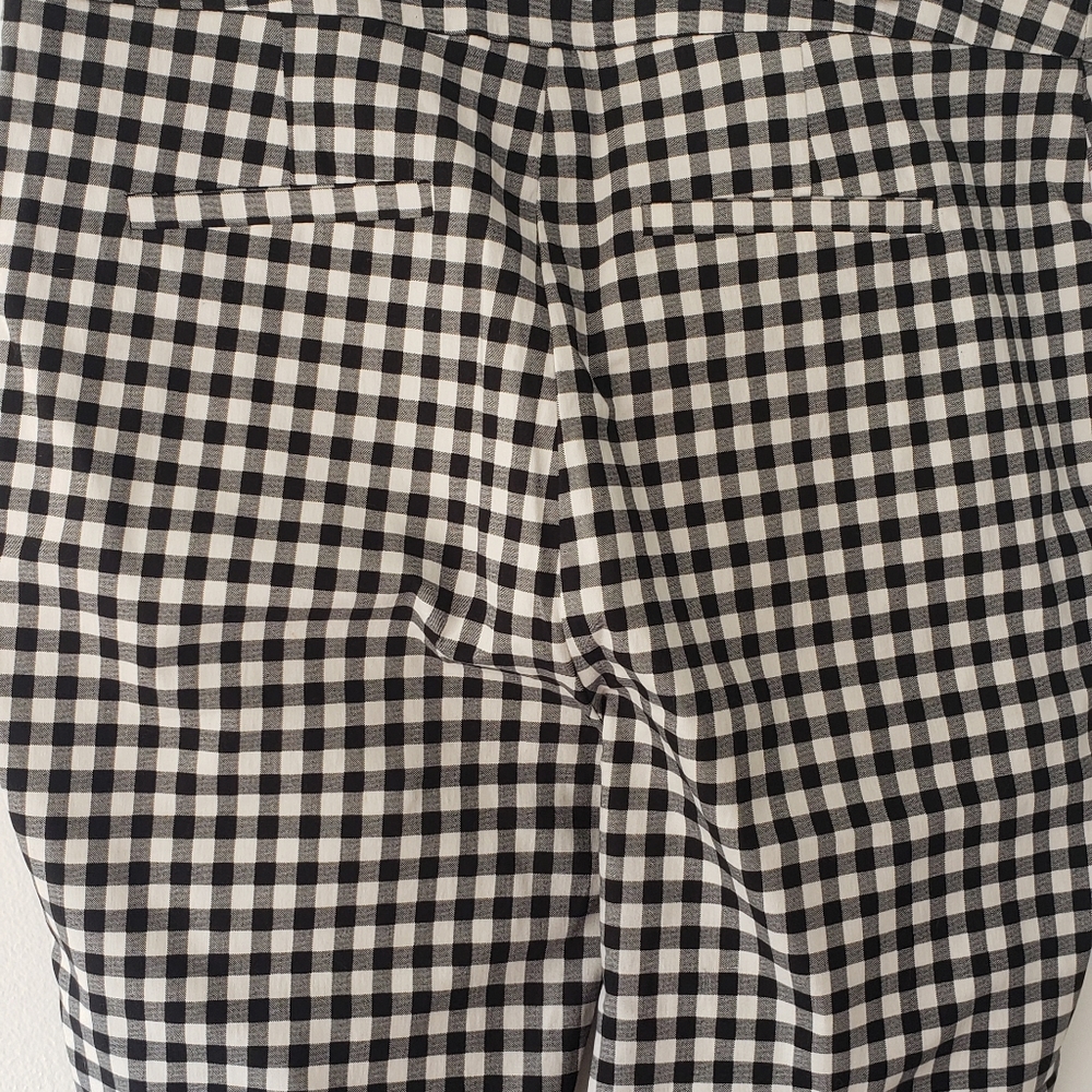Forever 21 black / white checkered pant